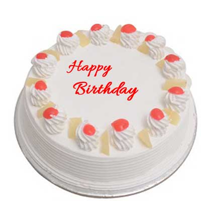 "Fresh Cream Vanilla Cake - 1kg - Click here to View more details about this Product